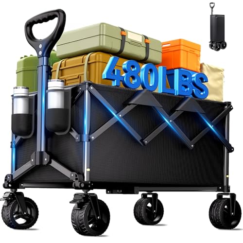 Collapsible Wagon Cart (480LBS)