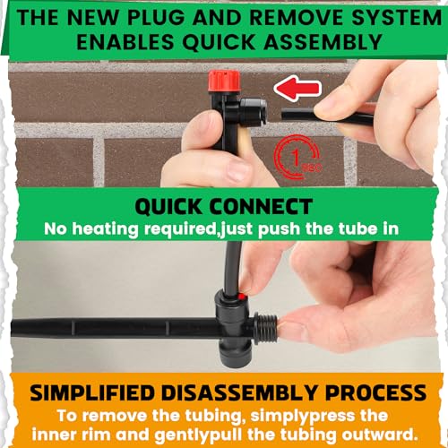 Quick Connect Drip Irrigation Emitters for 1 (60 Count)