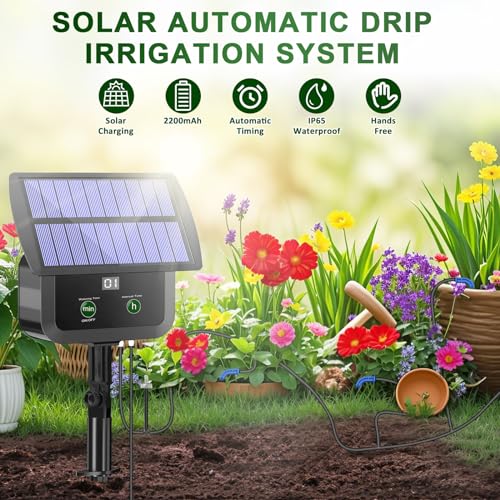LCD Display Solar Drip Irrigation System Kit