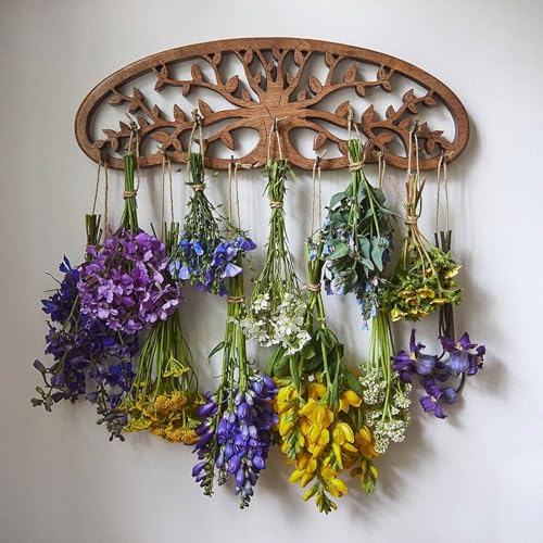 Rustic Life Tree Herb Drying Rack (Herb Drying Rack-Classic Tree of Life)