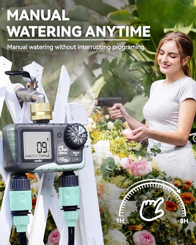 Sprinkler Timer for Garden Hose (Brass)