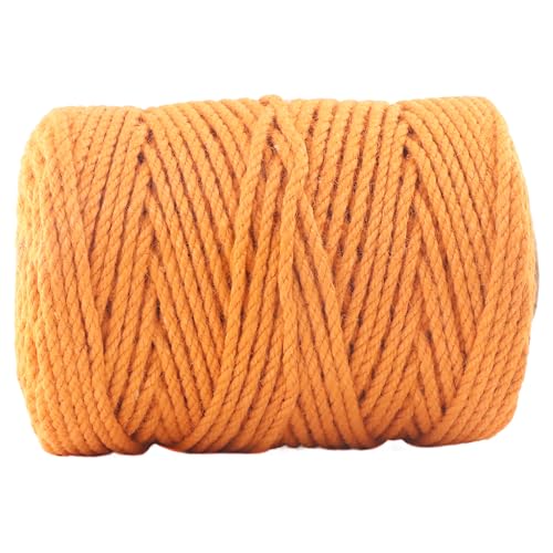 4mm x 300 Feet Orange Jute Rope (300 Foot)