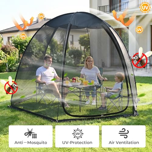 Pop Up Screen House Tent 10x10 FT (10 x 10 x 7 FT)