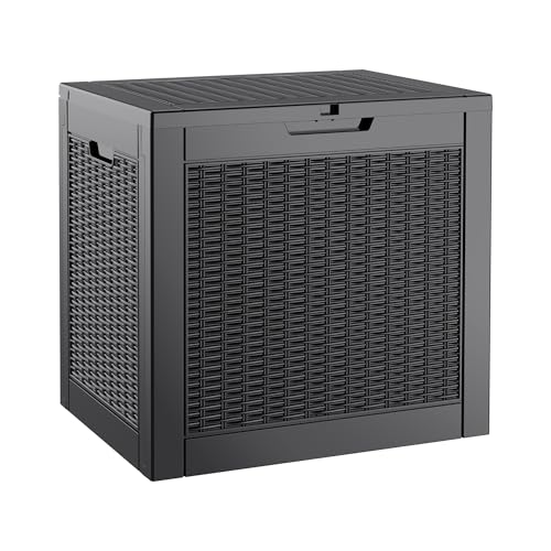 Outdoor Storage Box (Black / 29 Gallon)