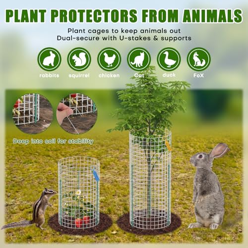 10 Set Plant Protectors from Animals (10 Count)