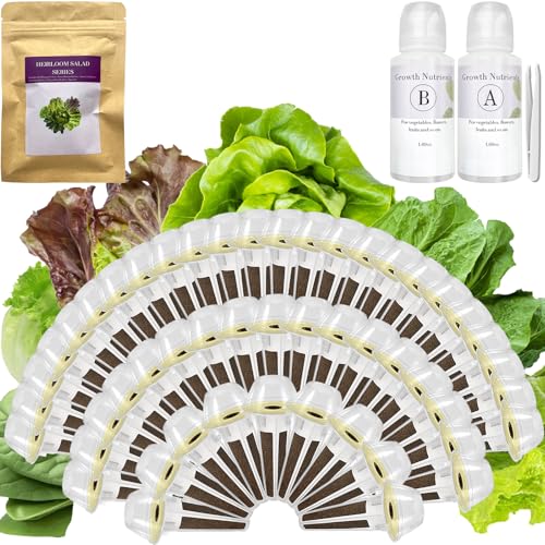 Salad Greens Seed Pod Kit for for Hydroponic System (Salad Greens-50pod)