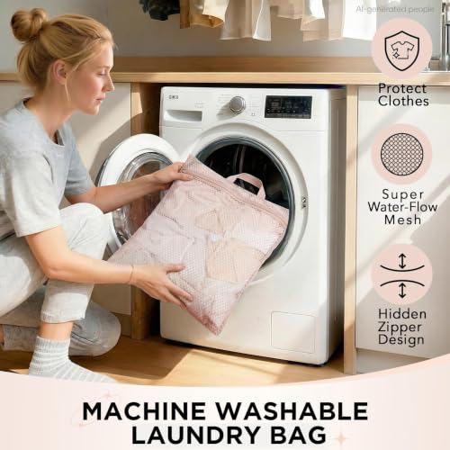 8 Set Compression Packing Cubes for Travel Gifts Mom Women (Beige)
