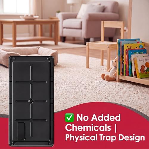72 Pack Rat Glue Traps 10x5 Inch (Black)