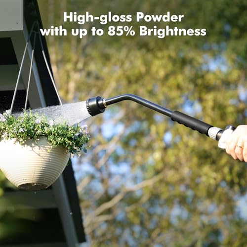 24 Inches Long Watering Wand for Garden Hose (Flash Black)