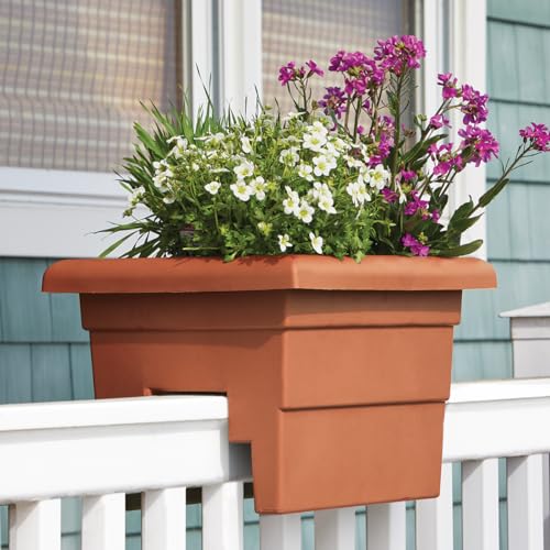 Countryside Railing Planter Box (Terra / 16 Inch)