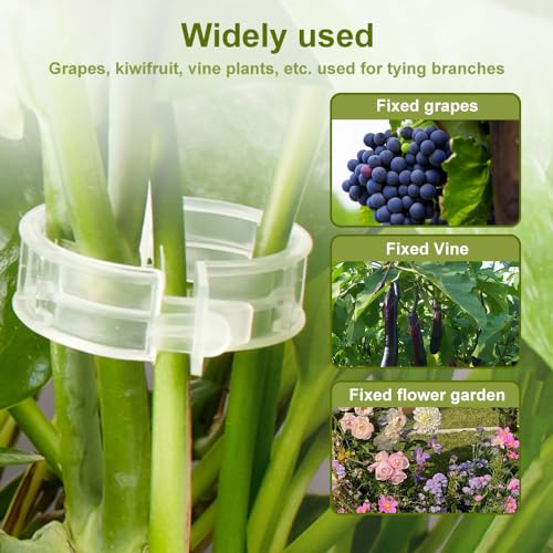 300 PCS Secured Plastic Plant Clip