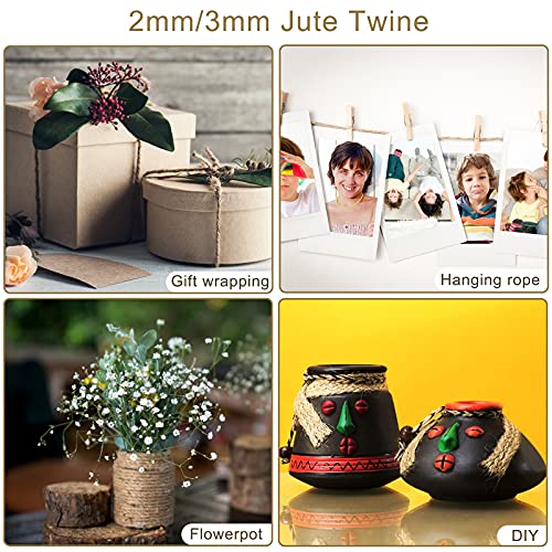 Natural Jute Twine Rope (82 Foot)