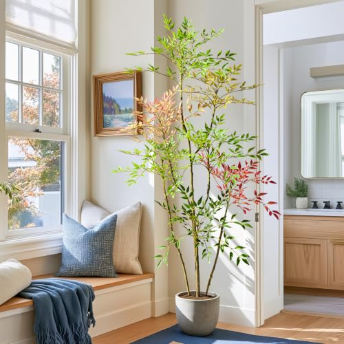 6ft Artificial Nandina Tree (Mixcolor / 6ft)