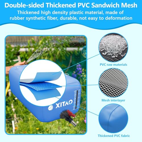 29Gal 110L Water Bladder Tank w (29 Gal / Light Blue)