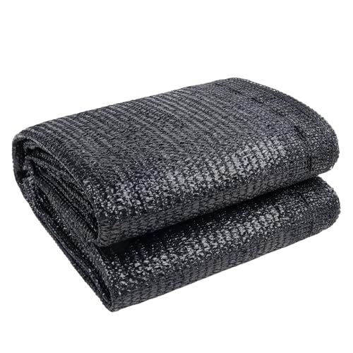 Shade Cloth for Garden (6.5FTx10FT / 70% Shade-black)