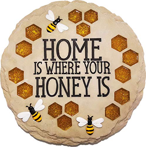 Garden Décor Home is Where Your Honey is Stepping Stone (Home is Where Your Honey Is)