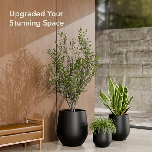 19" Premium Large Corso Fiberstone Outdoor Planter