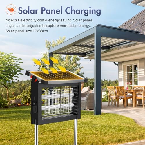 Solar Bug Zapper (White)