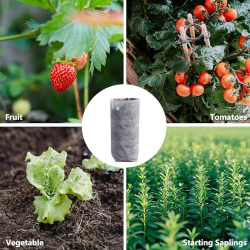100 Pcs Nursery Grow Bags (100 Count)