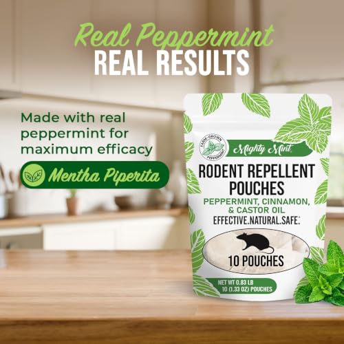 Rodent Repellent Pouches with Glue Dots (10 Pouches)
