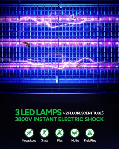 LED Bug Zapper Indoor (Matte Black)