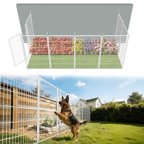 No Dig Garden Fence (White / 45"H)