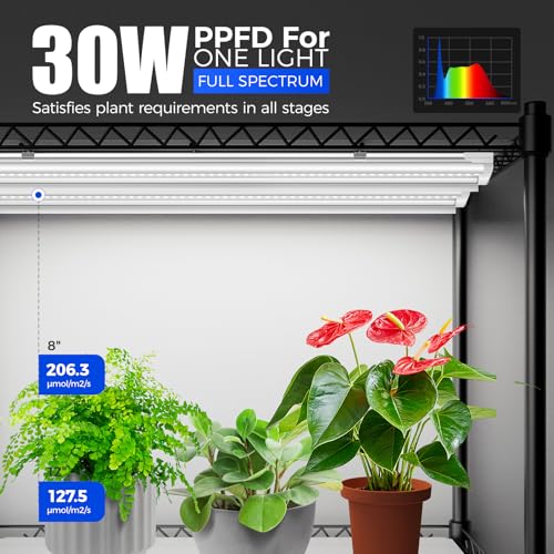 CX5Z Indoor Greenhouse with Grow Light (5000K-CX5Z / 35.4x13.8x59IN w/ Tent)