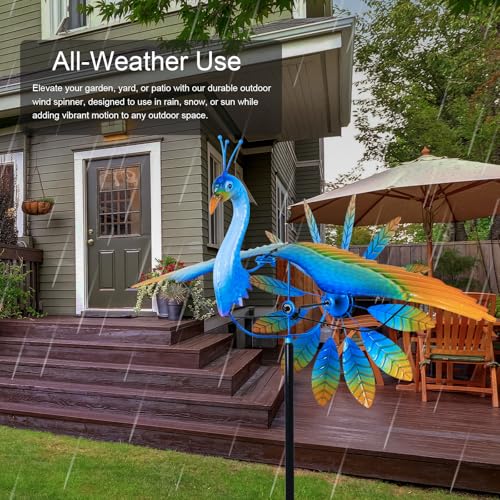 Wind Spinner Outdoor (Blue,yellow)