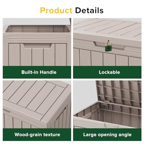46 Gallon Outdoor Deck Box