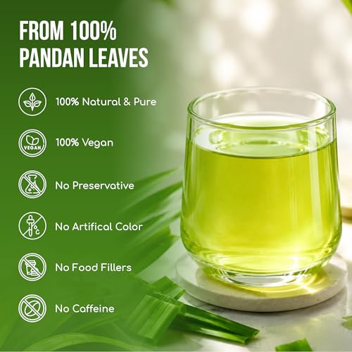 Premium 4.5oz Natural Pandan Leaves Dried (4.5 Ounce (Pack of 1))