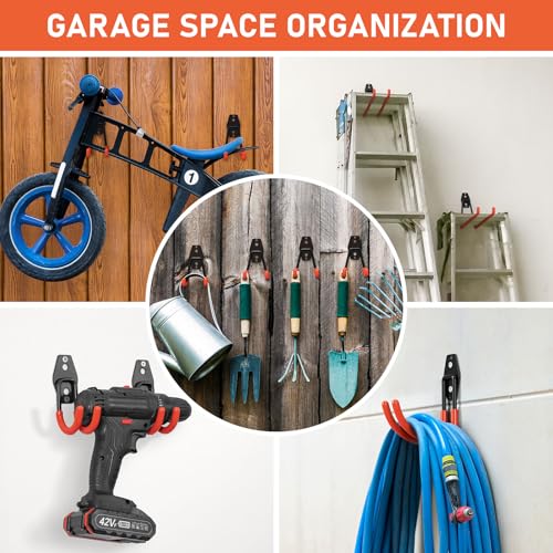 Garage Hooks Anti (42 Pack Orange)