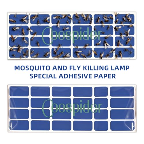 10 Refills UV Fly Light Trap Indoor for Home Gnat Traps for House