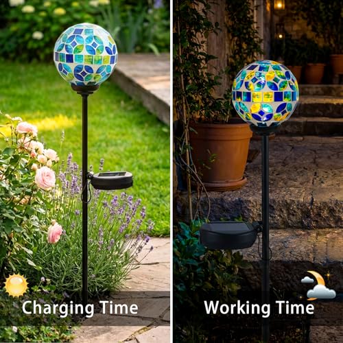 Decorative Solar Garden Lights (Green&Blue)