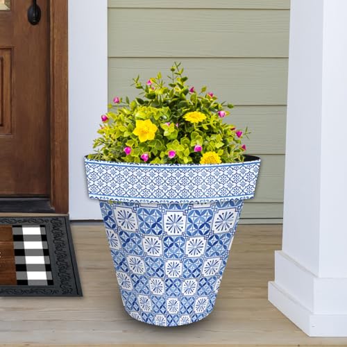 Everyday Planter 14" x 15" x 15" Mediterranean Large Planter (Mediterranean / Large)