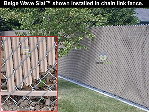 White Wave Slat