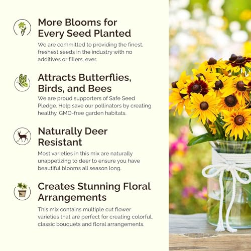 Michigan Wildflower Mixed Seeds for Planting