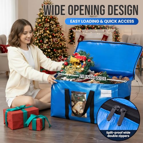 6 Pack Blue Extra Large Moving Bags (6 Count)