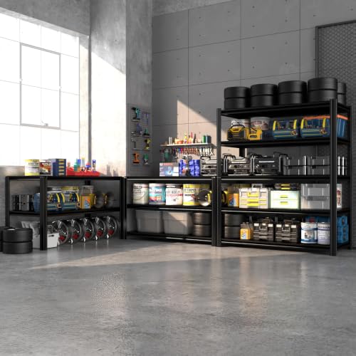 5 Tier Heavy Duty Garage Shelving (5T 55" W x 24" D x 84" H)