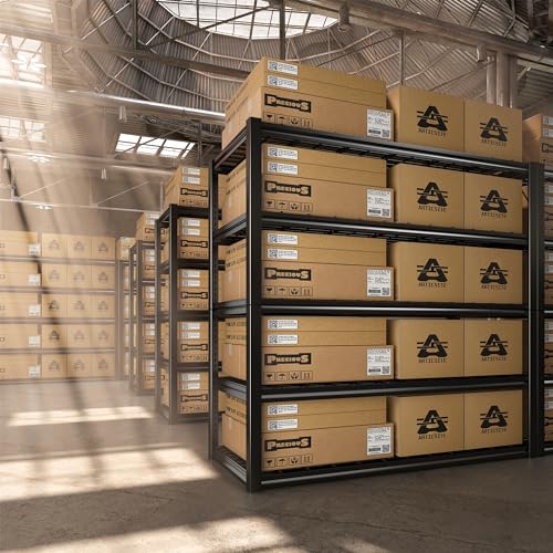 48.2" W Storage Shelves for Garage (5-Tier, 48.2"W x 24.5"D x 72"H)