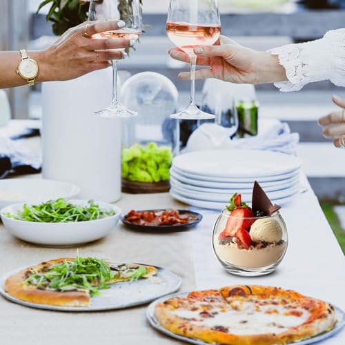 24 Pack Glass Bubble Vases (24 Count)