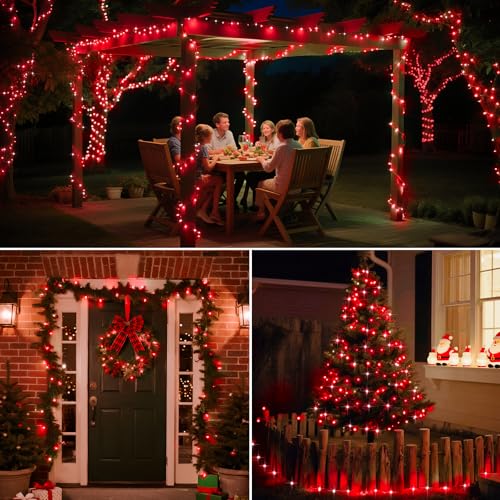 4 Pack Solar String Lights Outdoor (4 Count)