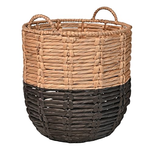 Laurel Hand Woven Abaca Storage Basket 19"