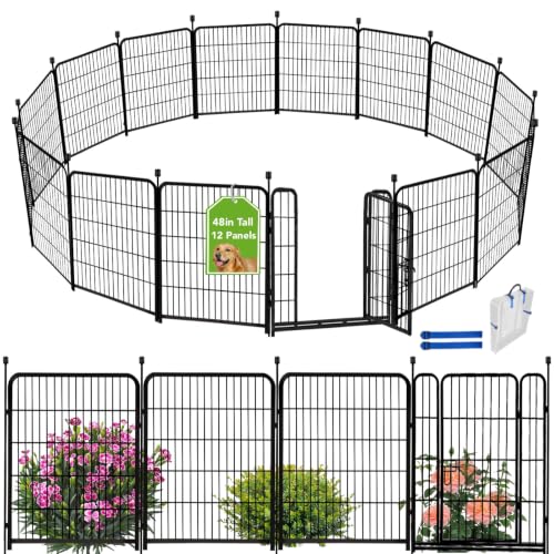 Tall Garden Fence 48 in (12 Count)