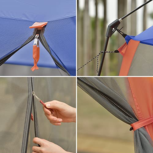 Screen House Tent 12 x 10 Ft Screened Mesh Net Wall Canopy (Blue-2 / 12'x10')