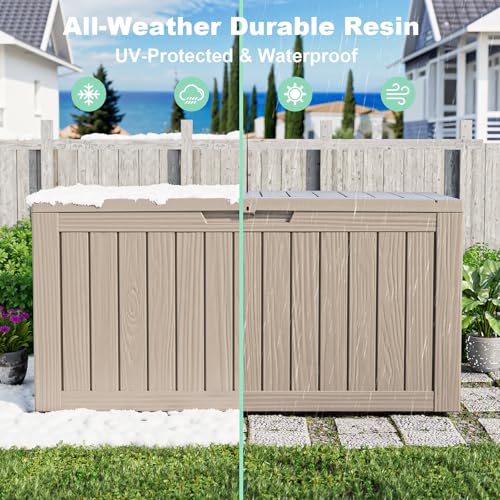 86 Gallon Deck Box (Grey / 86 Gallon)