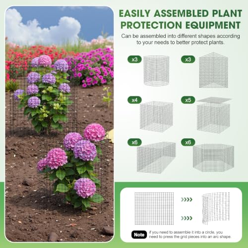 10 Pack Plant Protectors from Animals (16in-10Pack)
