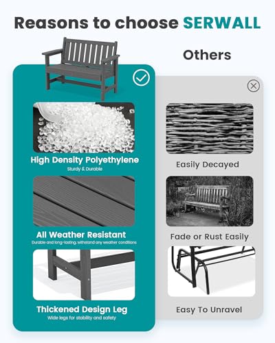 HDPE Outdoor Bench