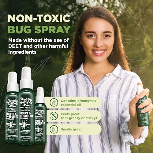 Deet Free Insect & Mosquito Repellent (4.67 Fl Oz (Pack of 3))