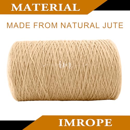 1.5mm x 5000 Feet Natural Jute Rope (Natural Jute / 1.5mm x 5000 Ft)
