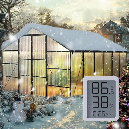 10X12FT Greenhouse with Thermometer (10×12 FT With Thermometers)